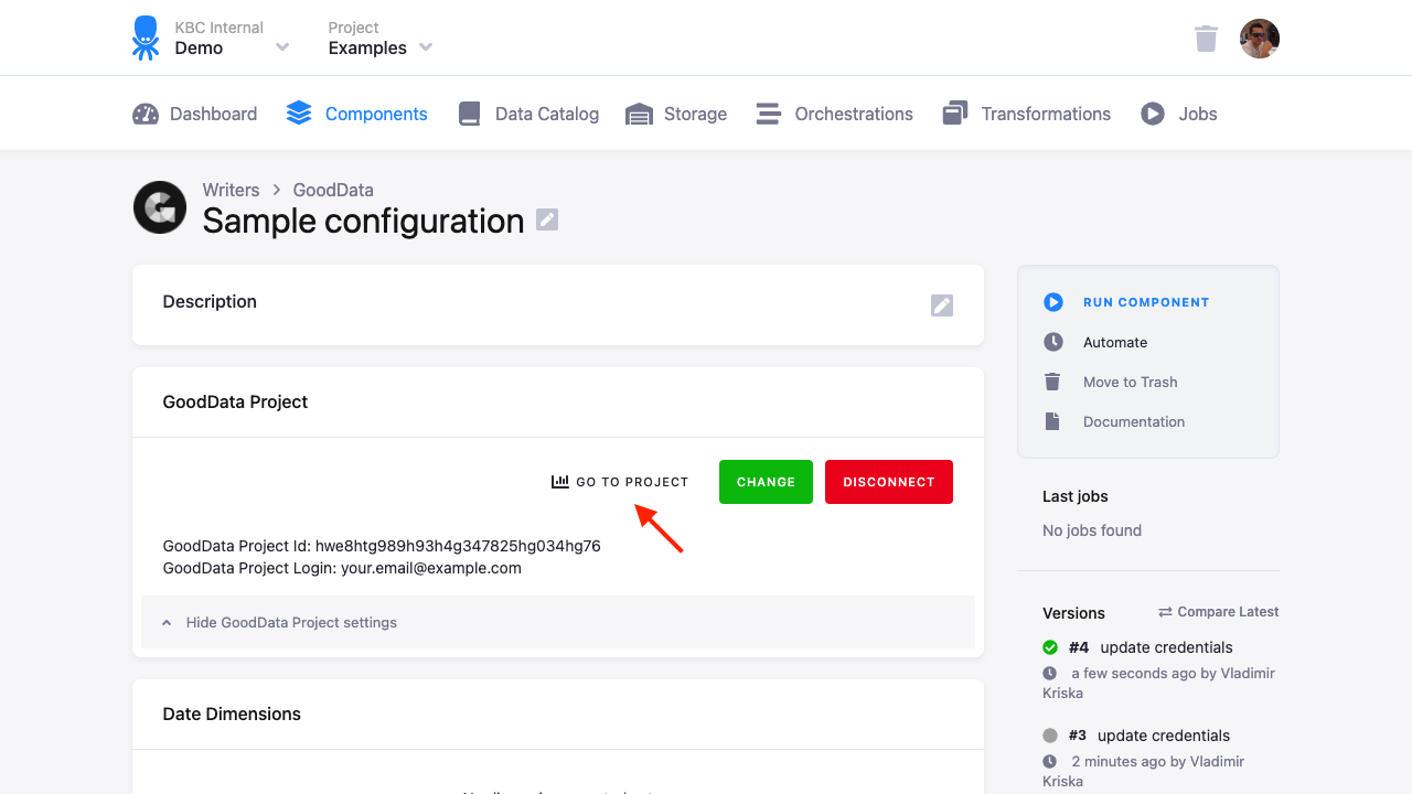 Screenshot - Access Project